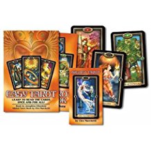 Easy Tarot Deck and Book Kit by Josephine Ellershaw and Ciro Marchetti