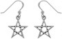 pentagram-alone-earrings