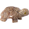 Carved Dolomite Turtle Spirit Animal